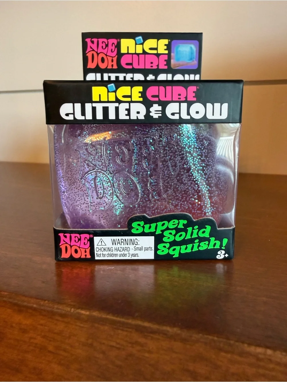 NeeDoh Nice Ice Baby (4 pack) Nice Berg and Glitter & Glow Nice Cube Trio ✨